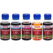 Комплект чернил WWM C45 для Canon (5 х 100г)